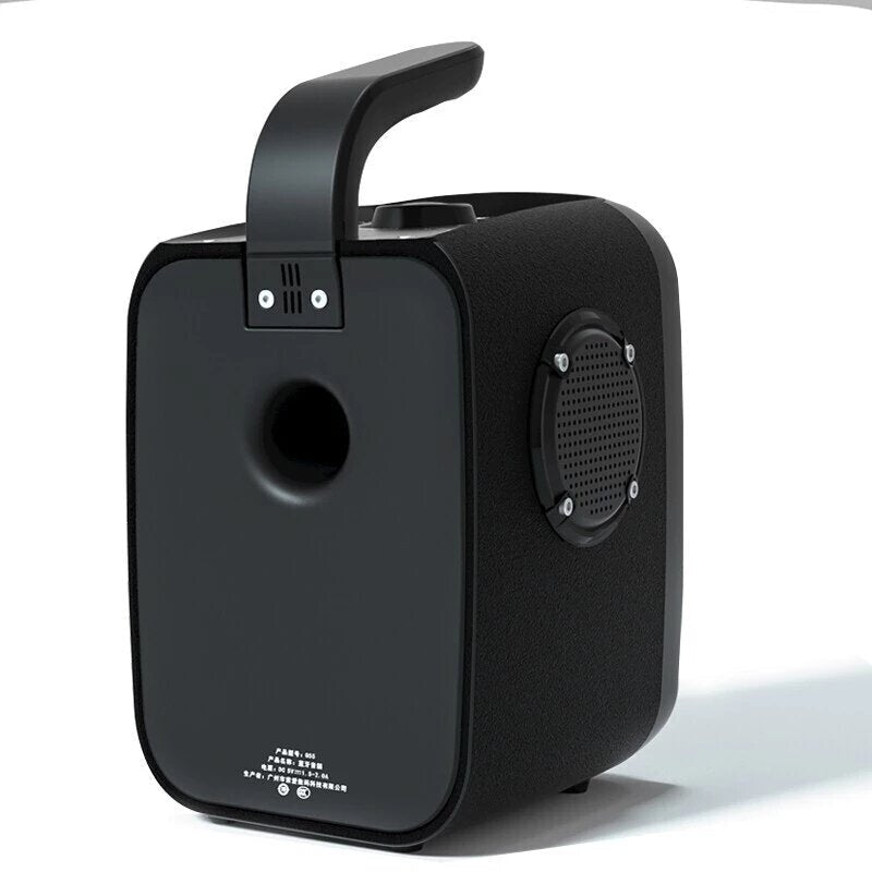Portable Bluetooth 5.0 Speaker LED Clock Display Mirror Hi-Fi Super Bass FM Raido High Powerful Boombox Hi-Fi Sound Loudspeaker