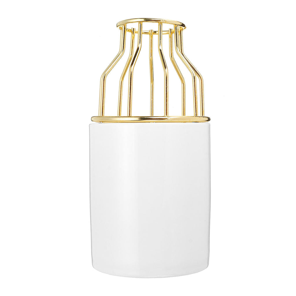 Metal Rack Ceramic Flower Pot Garden Plant Succulent Display Stand Holder Vases Decorations