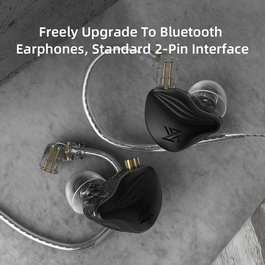 Static Electrostatic Driver Dynamic Drive Earphone Hi-Fi Bass Earbud Sport Noise Cancelling Headset KZ EDX PRO ZSN PRO