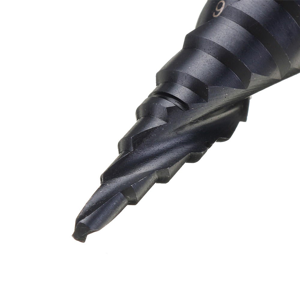 HRC89 M35 Cobalt Step Drill Bit 4-22mm/5-21mm TiAlN Coated Step Drill 1/4 Inch Hex Shank