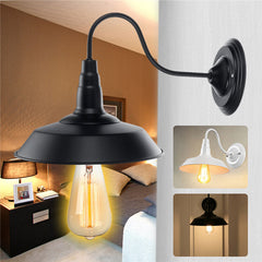 Vintage Industrial Factory Iron Wall Lamp Light Shade Pendant Lampshade