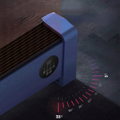 Baseboard Electric Heater 5s Quick Heating Intelligent Constant Temperature 24H Timing Low Noise IPX4 Grade Splashproof