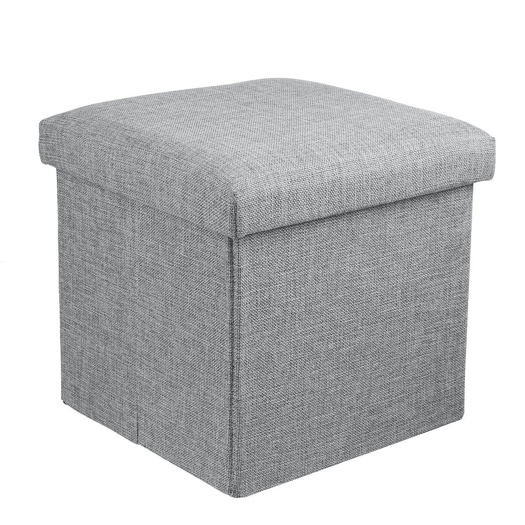 Multifunctional Foldable Cotton Storage Stool Bench Box Small Sofa Minimalist Artistic Style Kid Chair Foot Stool