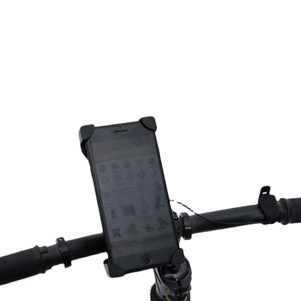 3.5-6.5 Inch Bicycle Phone Holder 360 Rotation Smart Phone Stand Mount With Horn For Cycling