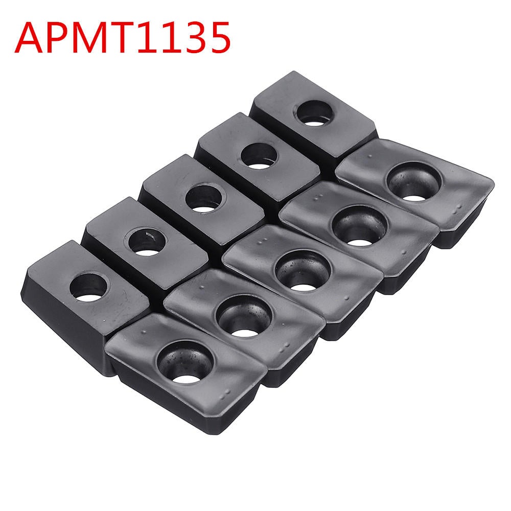 10pcs Carbide Insert For Face Mill Cutter CNC Turning Tool