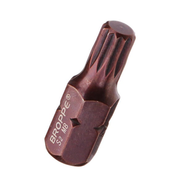 5pcs M5-M12 30mm Star Screwdriver Bit 10mm Hex Shank for Impact Screwdriver