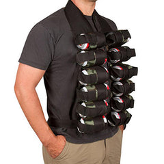 12x Bottles Holster Tactical Belt Outdoor Party Bottle Vest