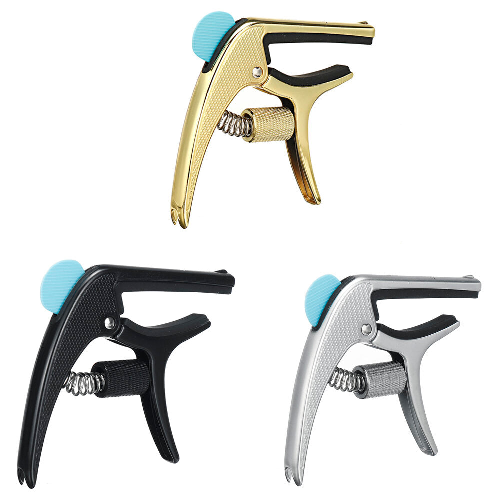 Guitar Capo Guitar Pickup Electric Guitar Capo For Acoustic Guitar Bass Ukulele Clamp Capo Gold Black Parts Accessories