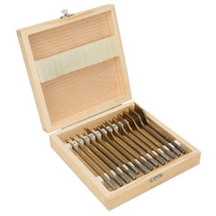 6/8/13pcs Metric Flat Spade Drill Bits Set Titanium Coating Paddle Wood Hole Cutter for Woodworking