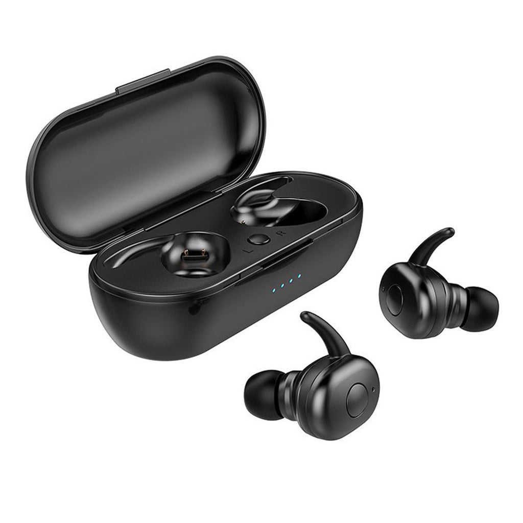 Mini Bluetooth 5.0 Earphone Wireless Stereo Large Capacity Noise Cancelling Stereo Hi-Fi Sport Headphones With Charging Box