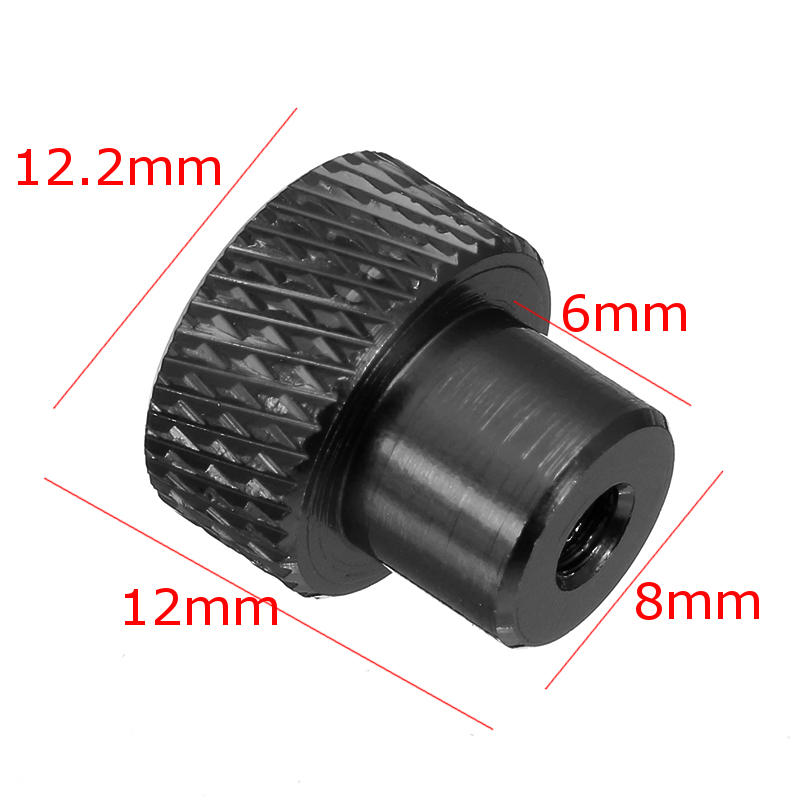 10Pcs M3 Frame Hand-tight Flange Nut Cap Aluminum Alloy Super Light