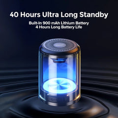Bluetooth Speaker 3D Stereo Hi-Fi Wireless Waterproof Speaker With LED Light