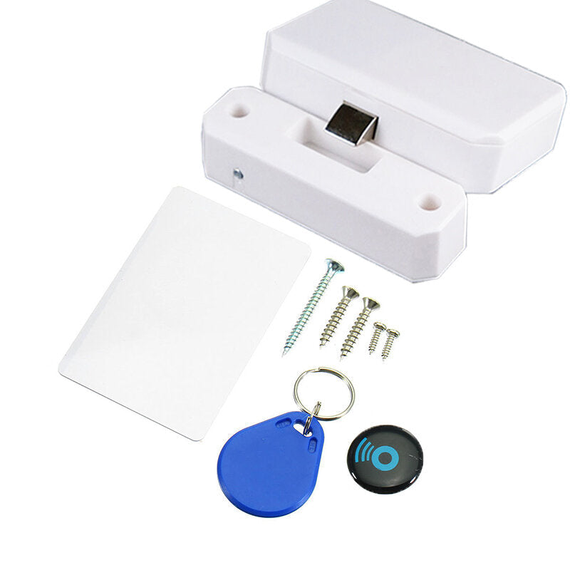 Electronic DIY Hidden RFID Card IC Card Intelligent Sensor Cabinet Lock Wardrobe Shoe Drawer Door Lock