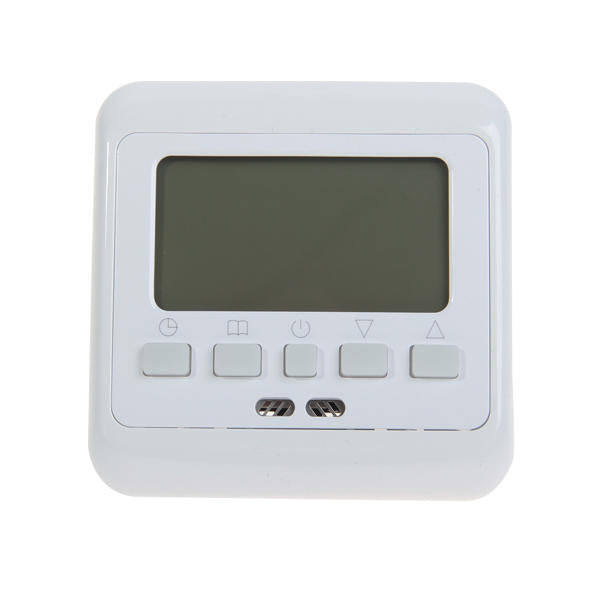 Digital Thermostat Weekly Programmable 16A 230V AC Wall Floor Thermostat With Sensor Cable Room Heat