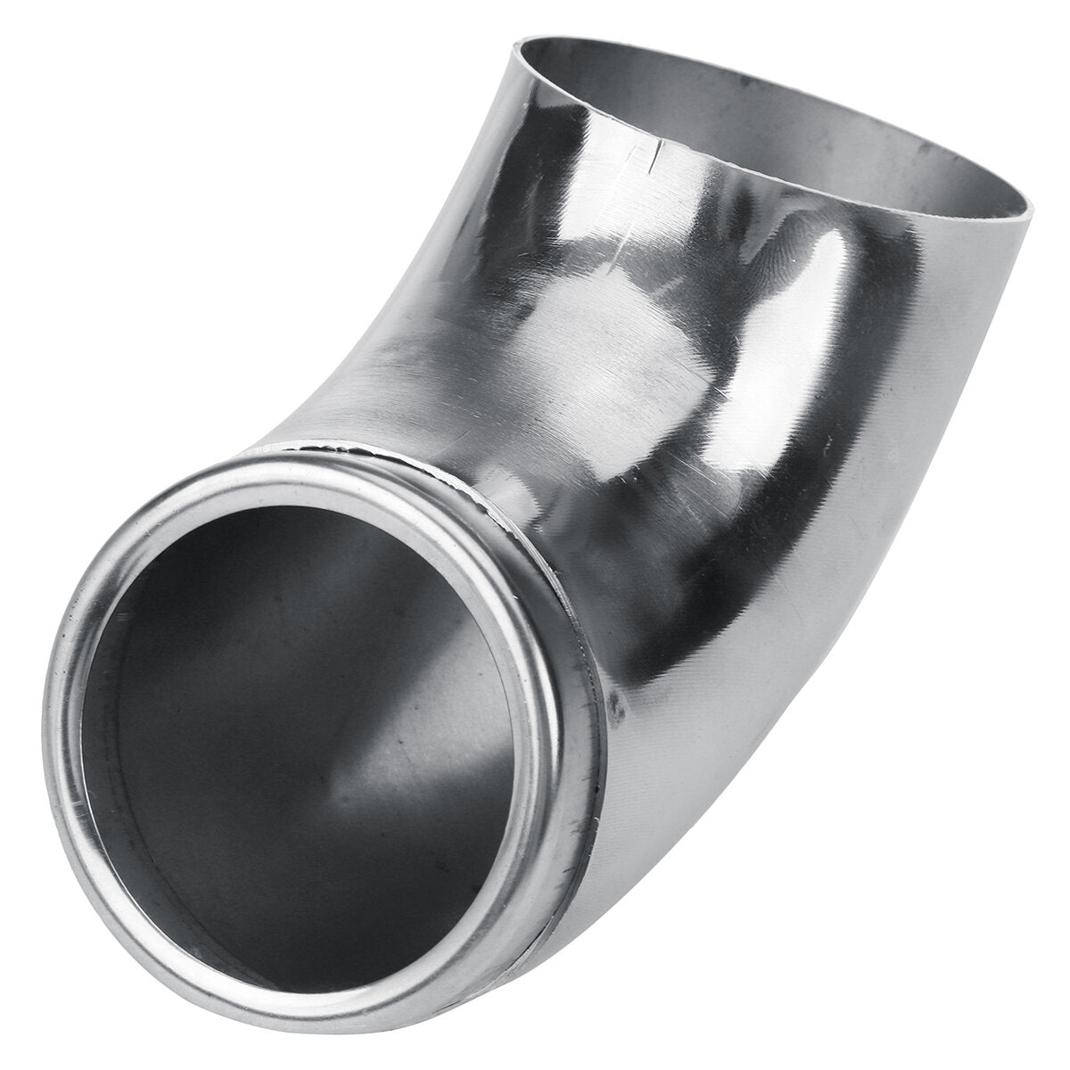 2.5" 63 Mm 90 Degree Bend Elbow Exhaust Pipe Adapter Replacement Parts Stair Handrail
