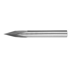 5pcs 6mm Shank 0.1mm Tip 30 Degree Tungsten Steel Engraving Bit CNC Tool
