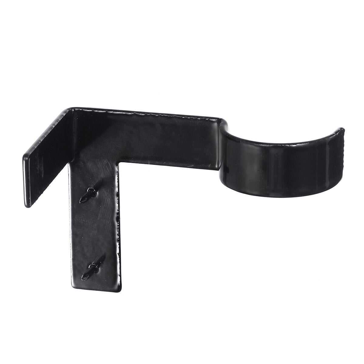 2 Pairs Hang Curtain Rod Holders Bracket Into Window Frame Brackets