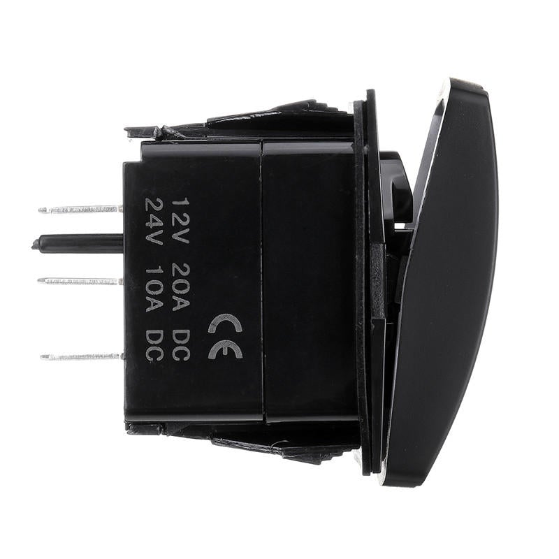 Rocker Switch LED Light Bar On-Off 6 Pins 12-24V Car Truck Boat 11 Sizes