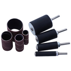 16Pcs Sandpaper Bands Wheel Sanding Wheel for Metal Polishing wood working Abrasive Tool