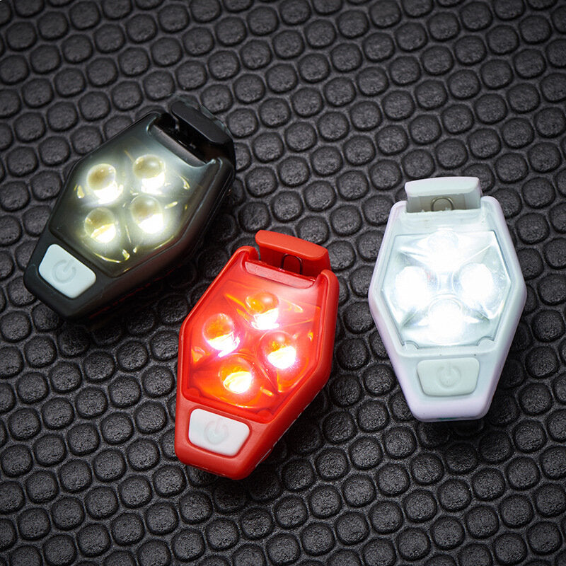 4 LED IPX4 3 Modes Outdoor Night Running Bike Warning Light