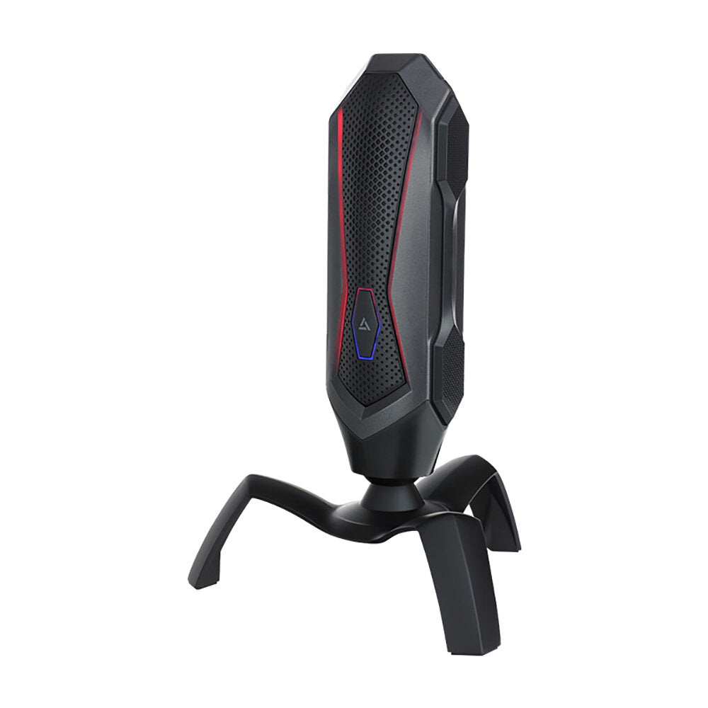 Heart-shaped Pointing RGB Backlit Gaming Microphone with Cardan shaft design 360 rotatable for Mac Windows7/8/10