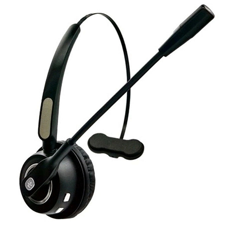 Head-mounted CLASS 2 Bluetooth Noise Reduction Earphone Handsfree Music Monaural Headphone for Computer Tablet PC Laptop