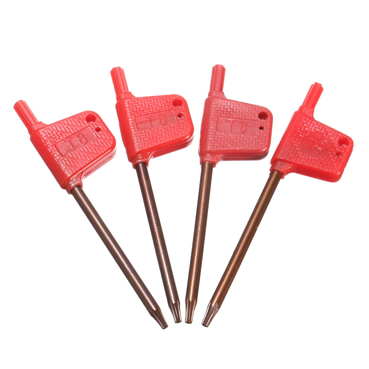 4pcs Turning Tool Holder Set with 4pcs DCMT0702 Inserts
