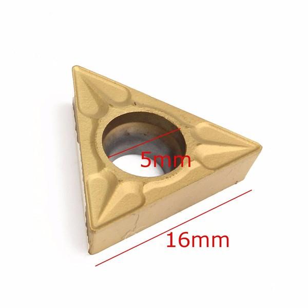 10pcs Carbide Inserts For Indexable Boring Bar Turning Tool Holder