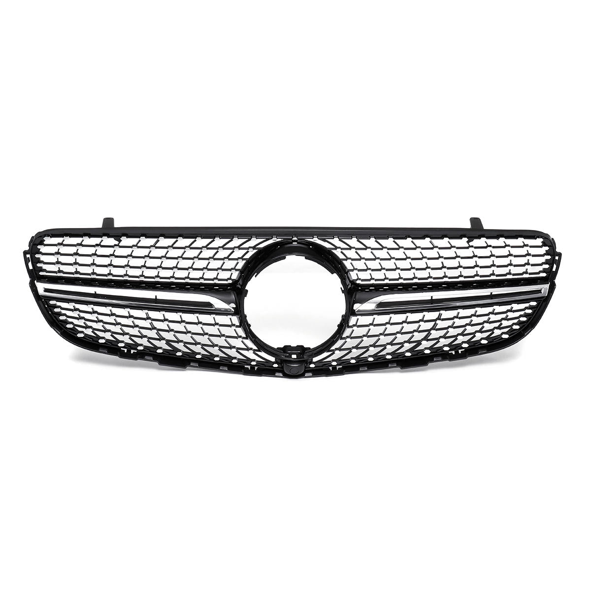 Black Diamond Front Grille Grill For Mercedes Benz