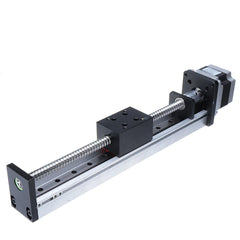 Upgraded 100-600mm Linear Actuator Ballscrew Linear Module Linear Guide with Stepper Motor for CNC 3D Printer