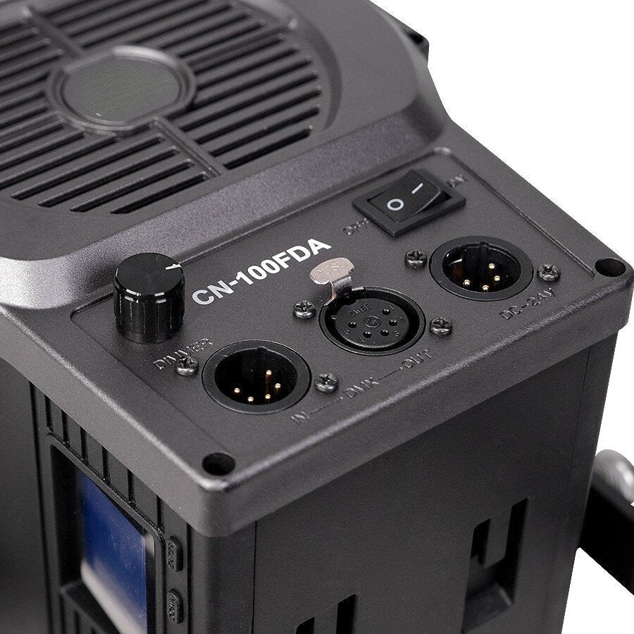LED High-power Spotlight Stepless Dimming Dual Color Temperature for Video Shooting Studio Spotlight