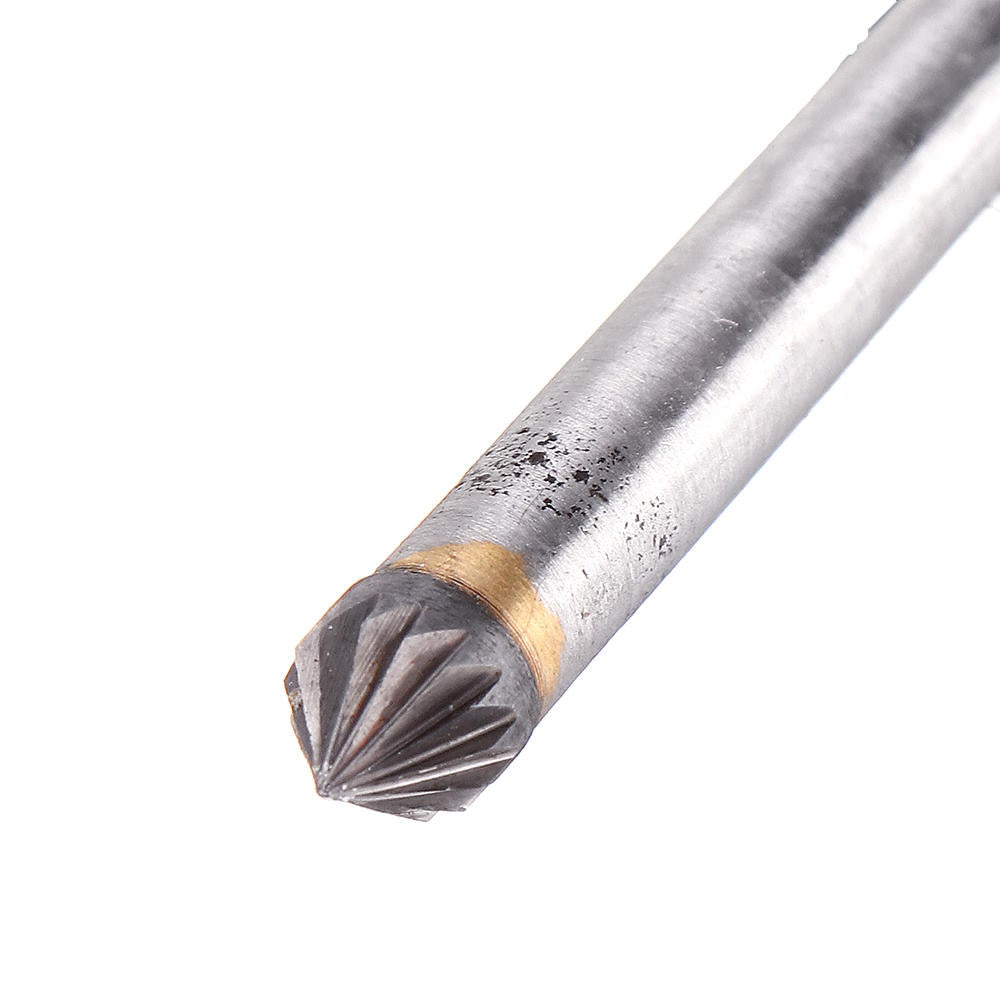 6mm Shank K Series Tungsten Carbide Burr Rotary Cutter File Metal Carving Polishing Tools