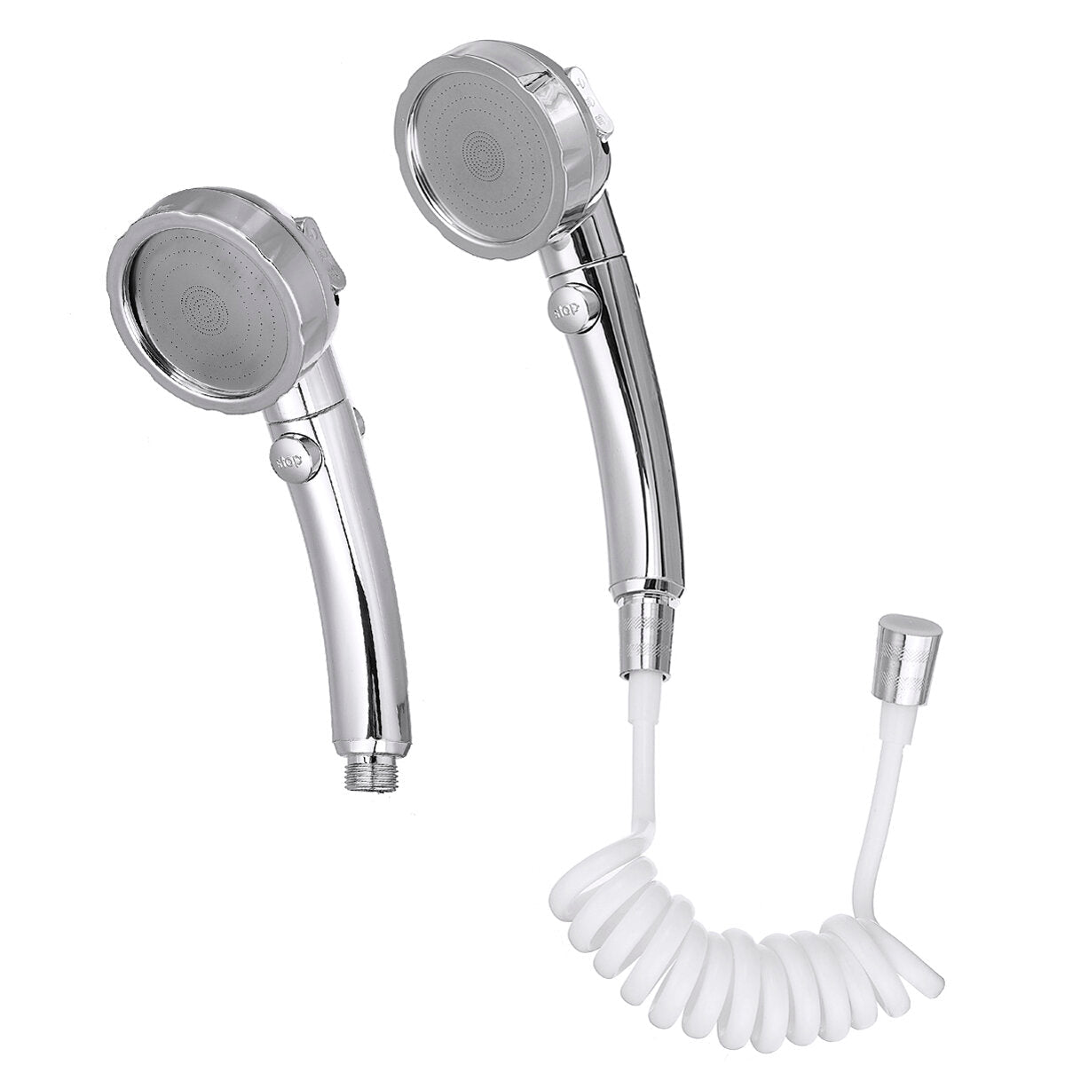 Upgrade Third Gear Handheld Water Saving Shower Head Faucet Extend Set High Pressure