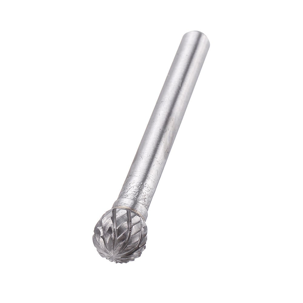 8Pcs 6mm Shank Tungsten Steel Rotary File Set Grinding Head Rasp Burrs Abrasive Tool