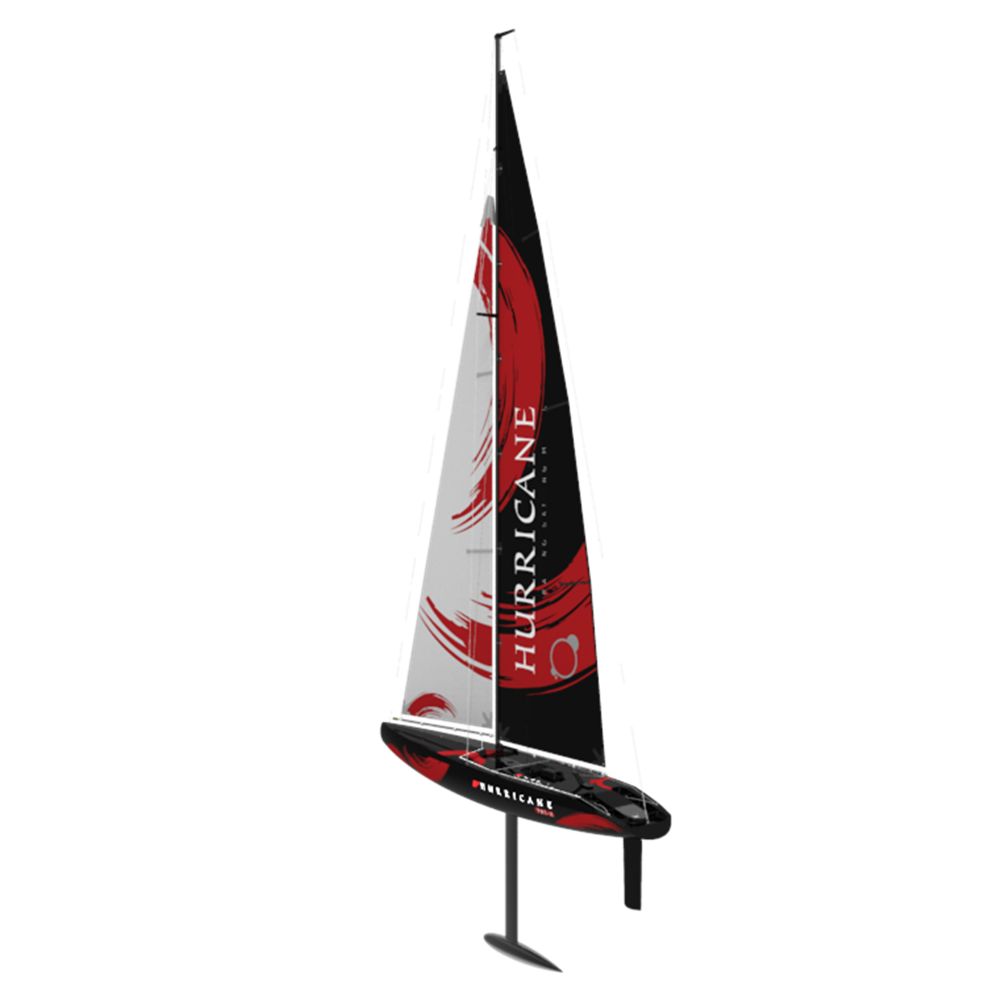 2.4G 990mm Sailboat Speed RC Vehicles Model Toys With Servo Transmitter