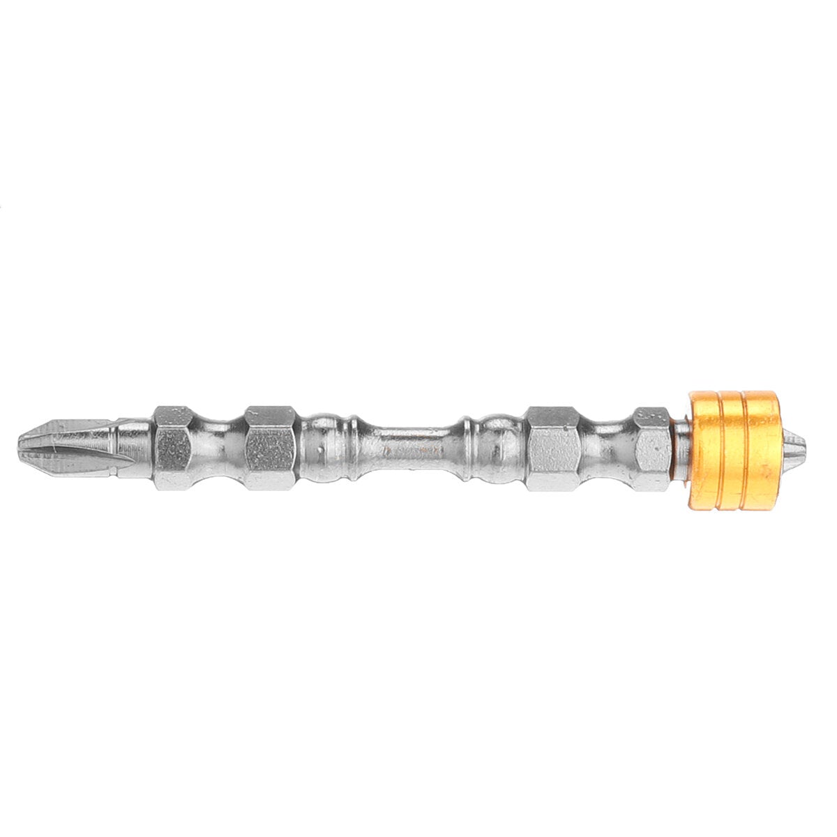 10Pcs S2 Alloy Steel Magnetic Cross Screwdriver Bit High Hardness Electric Strong Screwdriver Magnetic Ring Bit Set