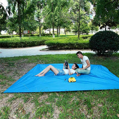 210T Portable Lightweight Outdoor Awning Camping Tent Tarp Shelter Hammock Cover Waterproof Rain Tarp Shelter Tent Sunshade with Bag