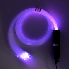 2M DC12V 6W RGB Car Roof Star Lights LED Fiber Optic Ceiling Light Support Voice Control Mobile APP Control Remote Control