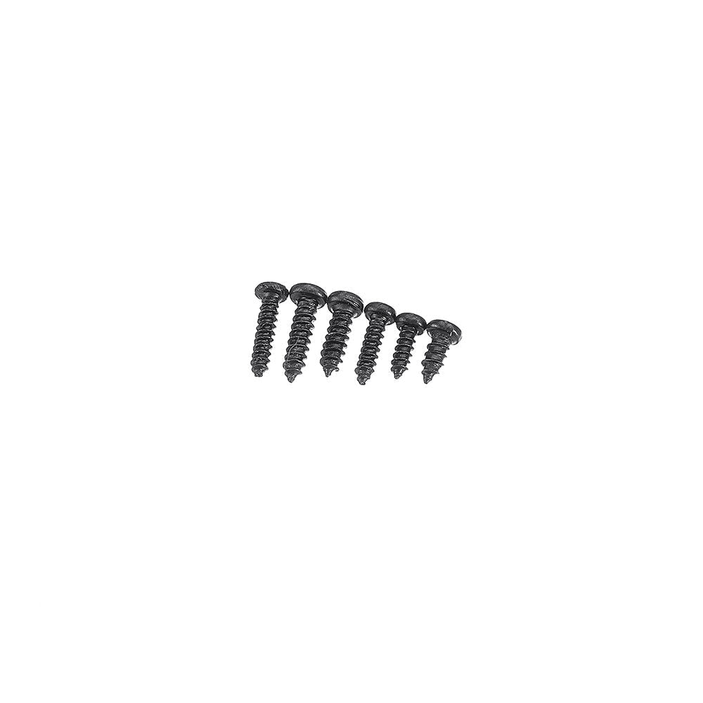 1200Pcs Mini Phillips Screw Micro Electronic Black Round Head Self Tapping Screw Kit M1 M1.2 M1.4 M1.7