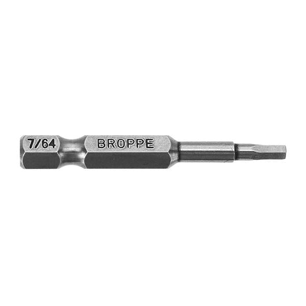 10pcs SAE 5/64-5/16 Inch Hex Head Screwdriver Bit 1/4 Inch Hex Shank Magnetic Screwdriver Bit