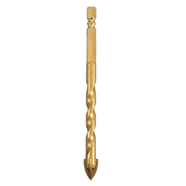 Tungsten Carbide Hex Shank Tile Glass Cross Spear Head Drill Bit 6/8/10/12mm
