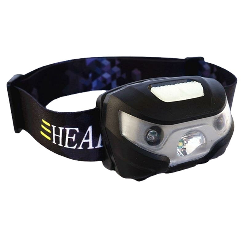 LED Bicycle Sensing Headlamp Hand Free Sensor Bike Light Waterproof USB Charge Headlight ABS