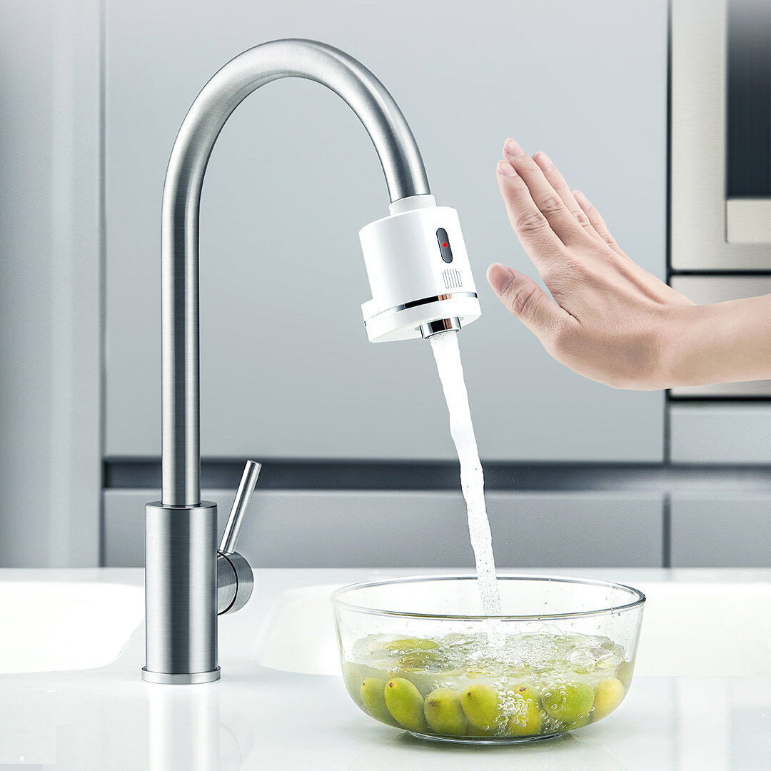 Automatic Sense Infrared Unplugged Induction Touchless Water Saver Device For Kitchen Bathroom Sink Faucet