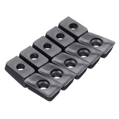 10pcs Carbide Insert For Face Mill Cutter CNC Turning Tool