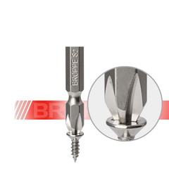 Magnetic Phillips Screwdriver Bit Set with Removable Magnetizer Ring PH2 Electric Screwdriver 1/4 Inch Hex Shank