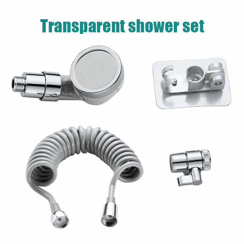 Bathroom Kitchen Hose Bath Tub Shower Hand Held Spray Mixer Spout Faucet Tap Set