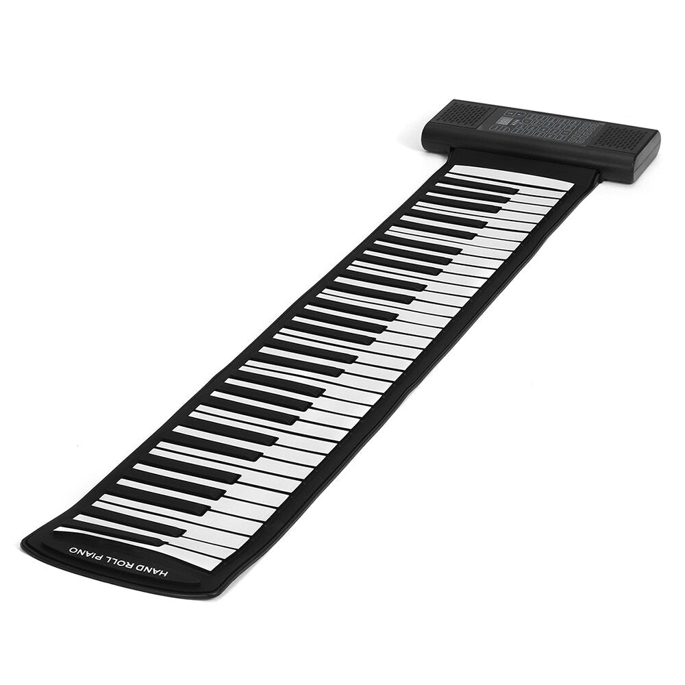 Foldable Portable 61 Key Electronic Keyboard Roll Up Piano