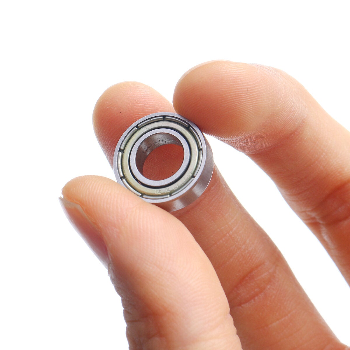 10pcs Miniature Bearings Ball Bearings Metal Double Shielded Bearing Steel