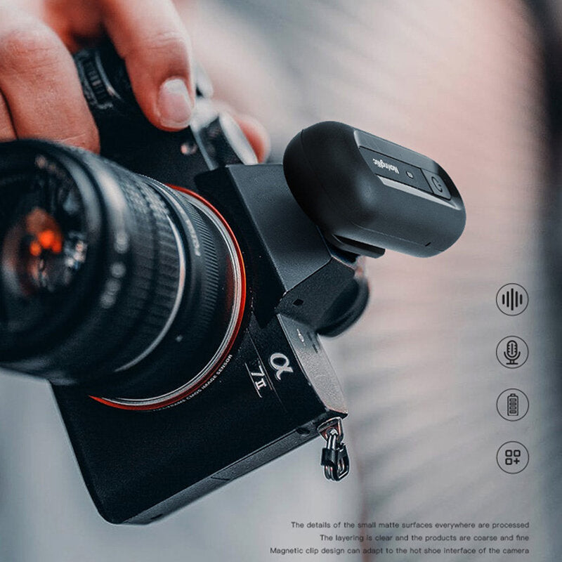 UHF Lavalier Wireless Microphone SLR Photography Interview Video Live Broadcast Condense for Speaking