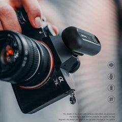 UHF Lavalier Wireless Microphone SLR Photography Interview Video Live Broadcast Condense for Speaking